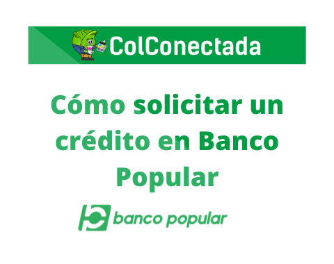 crédito en Banco Popular