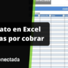 Plantilla Excel: Cuentas por cobrar y pagar