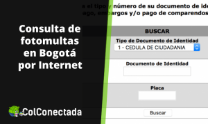 Consulta de fotomultas en Bogotá por Internet