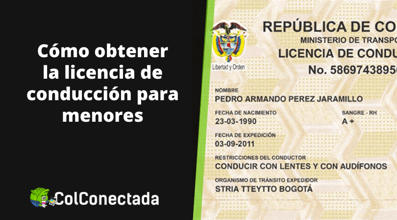 Licencia de conducción para menores en Colombia 5
