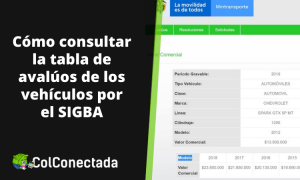 Consultar el avalúo de vehículos de Colombia en SIBGA: Guía paso a paso