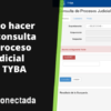 Tyba: Consulta de procesos judiciales