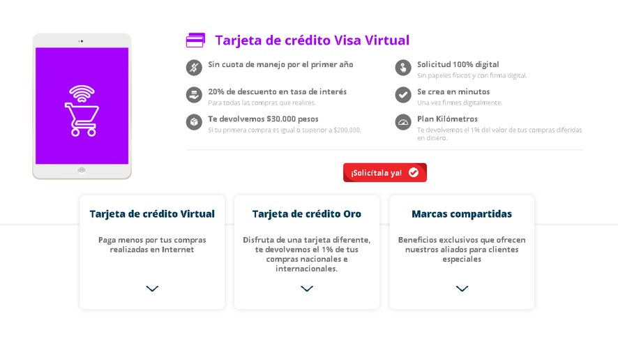 Cómo solicitar una tarjeta de crédito virtual