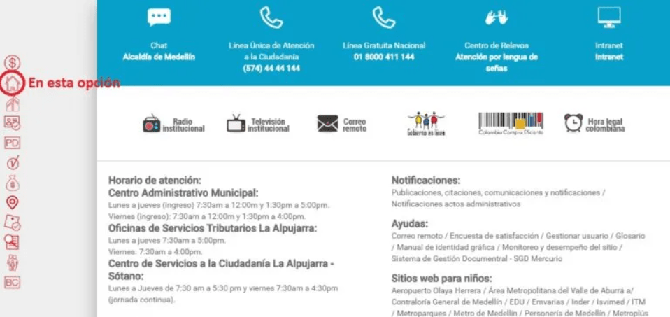 Impuesto predial en Medellín: Consulta y pago por Internet 1